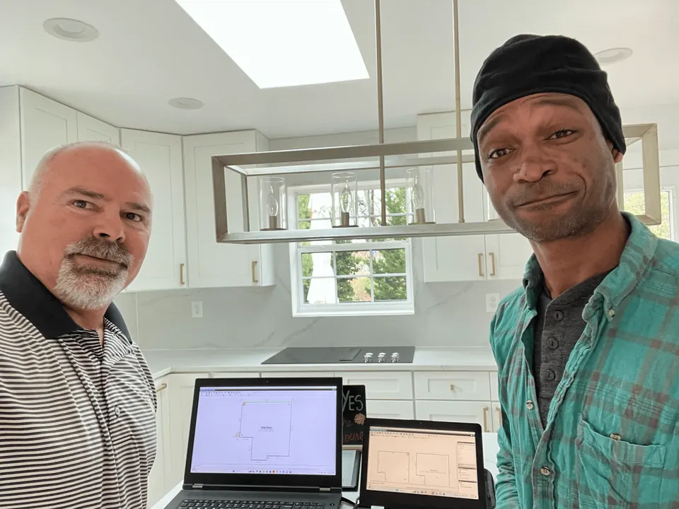 An RSDS appraiser meeting a homeowner